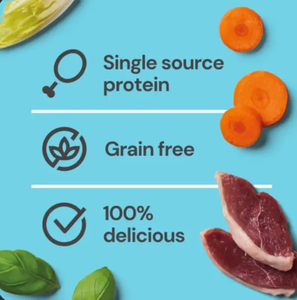 Nutriment Gently Steamed Duck protein