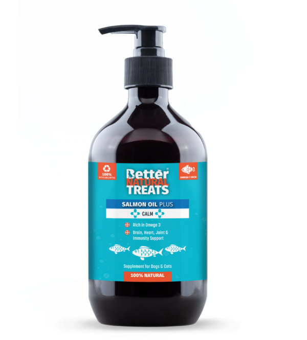 Better Natural Treats salmon oil with calm