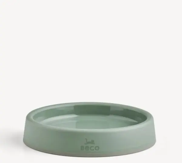 Beco Whisker Friendly Cat bowl, green