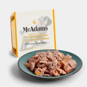 Mc Adams Free Range Chicken with Turkey & Heart 150g