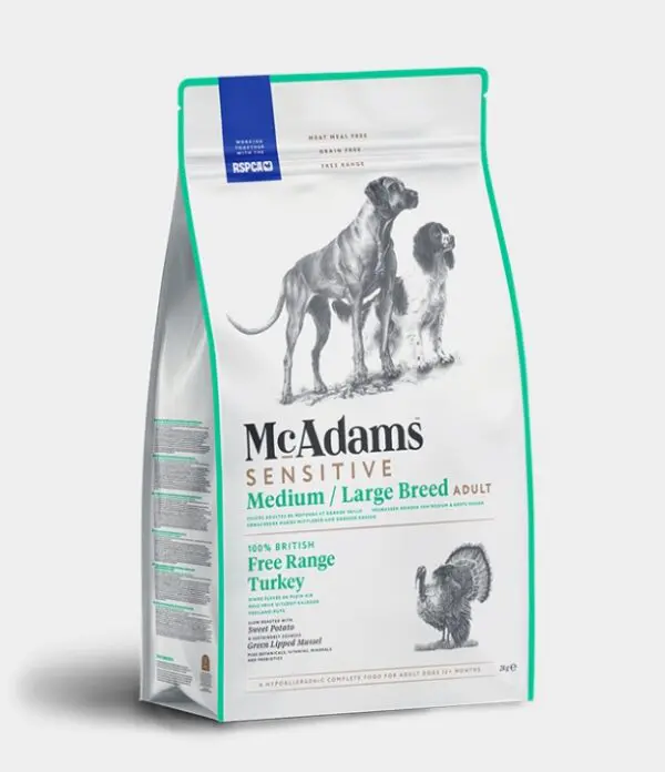 McAdams Sensitive Adult Large Breed Turkey