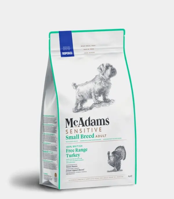 McAdams Sensitive Adult Small Breed Turkey