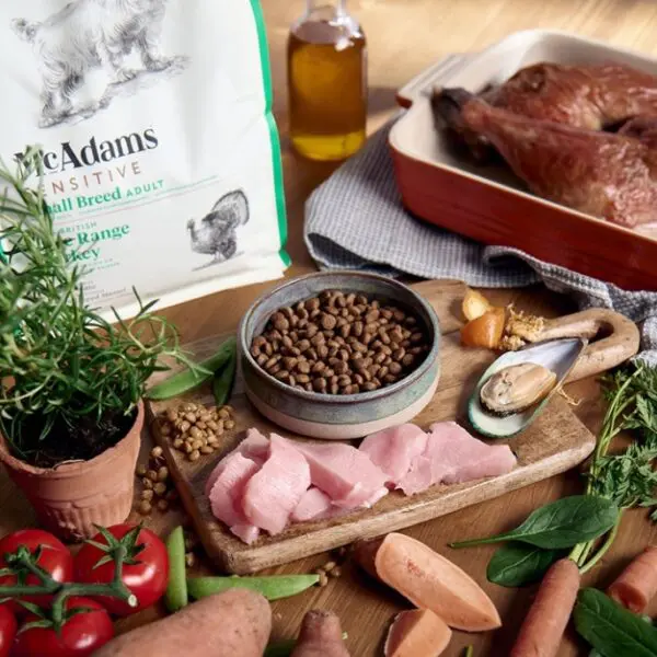 McAdams Sensitive Adult Small Breed Turkey dry food