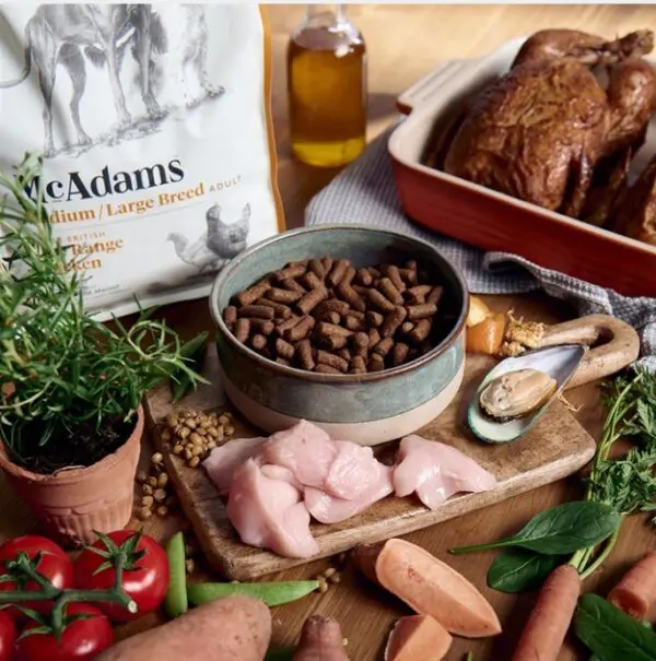 McAdams Large Breed Free Range Chicken dry food