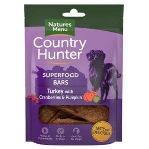 Country hunter Turkey and cranberry super food bars