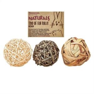 Rosewood Naturals trio of fun balls