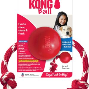 kong ball with rope