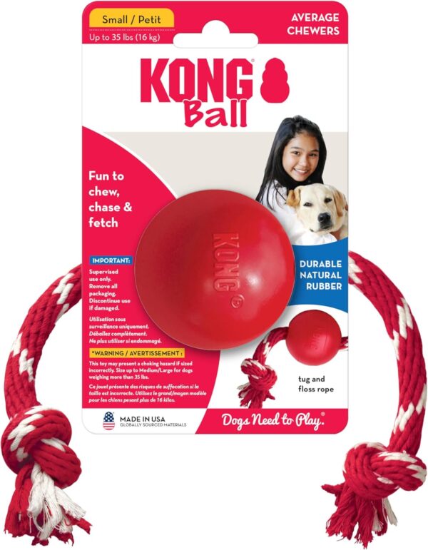 kong ball with rope