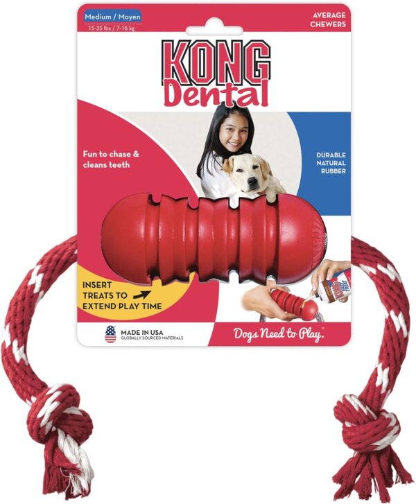 KONG DENTAL WITH ROPE