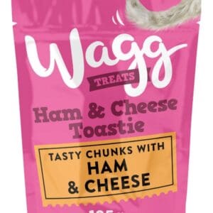 Wagg Treats Ham and Cheese Toasties