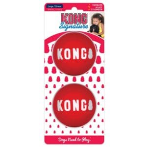 Kong Signature Ball Two pack