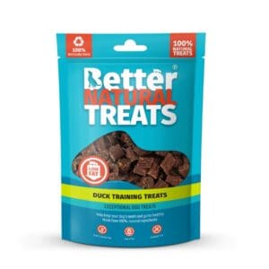 Better natural treats Duck training treats 90g