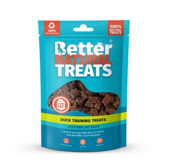 Better natural treats Duck training treats 90g