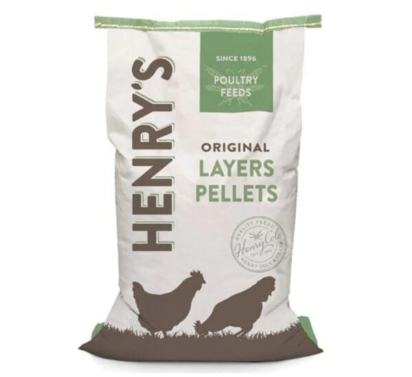 Henrys Layers pellets 20kg