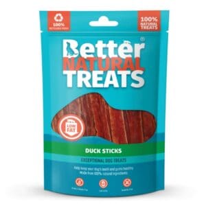 better natural treats Duck coins 90g