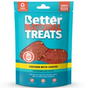 better natural treats Chicken with Cheese strips