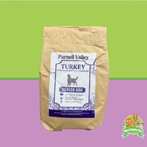Parnell Valley Senior Dog Turkey with Sweet potato & Cranberry 2kg, 6kg, 12kg, 50% turkey, joint care Pack. West Country Pets Own Brand