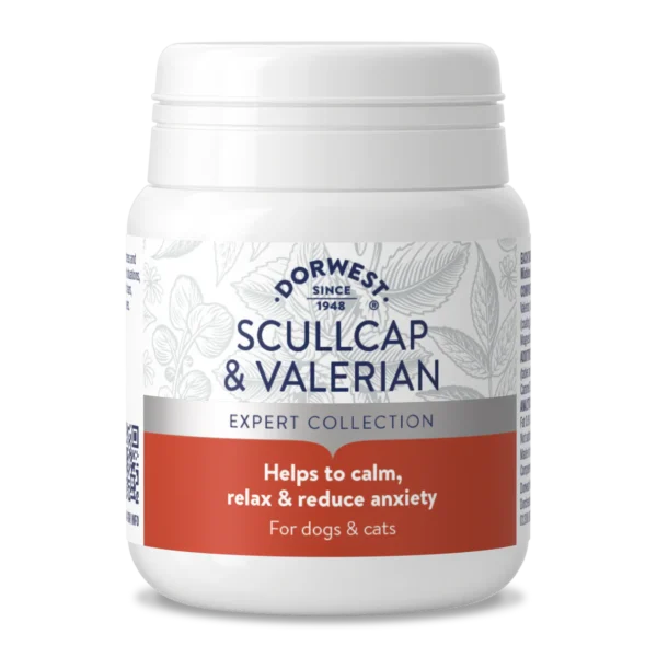 Dorwest Scullcap & Valerian Tablets For Dogs And Cats