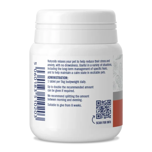 Dorwest Scullcap & Valerian Tablets For Dogs And Cats