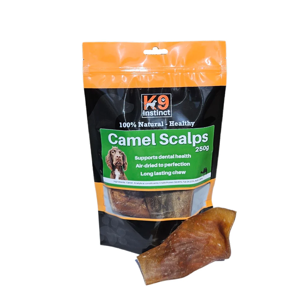 K9 Instinct Camel Scalps  200g K9 Instinct Camel Scalps 200g