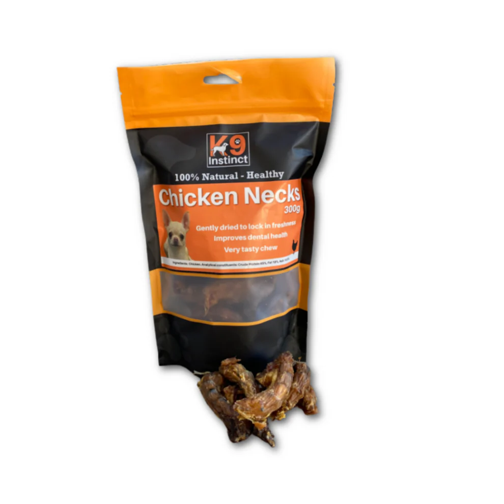 K9 Instinct Chicken Necks 300g K9 Instinct Chicken Necks 300g