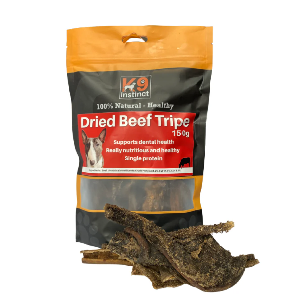 dried-beef-tripe-150g K9 INSTINCT BEEF TRIPE 150G