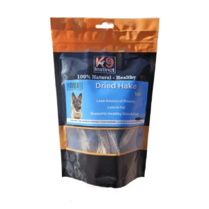 k9 Instict Dried Hake 5pc