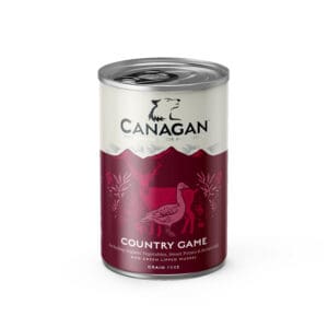 Canagan country game tinned wet dog food