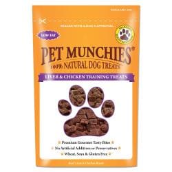 Pet Munchies Chicken & Liver Training Treats