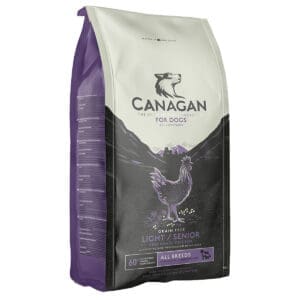 Canagan Free-Range Chicken Light / Senior Dog Food. premium dog food