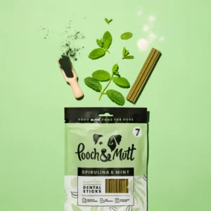 Pooch & Mutt Superfood Dental Sticks for Dogs.