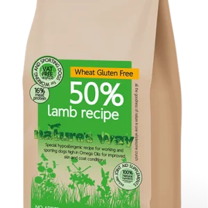 Natures Way 50% Lamb Recipe. best selling dry dog food