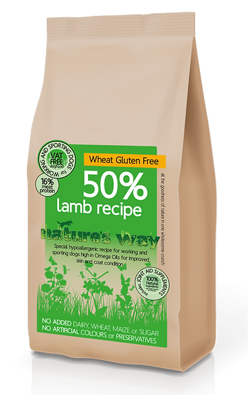 Natures Way 50% Lamb Recipe. best selling dry dog food