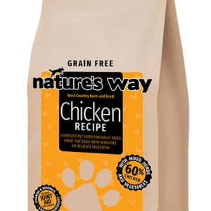 Natures Way GRAIN FREE Chicken Recipe best selling dry dog food