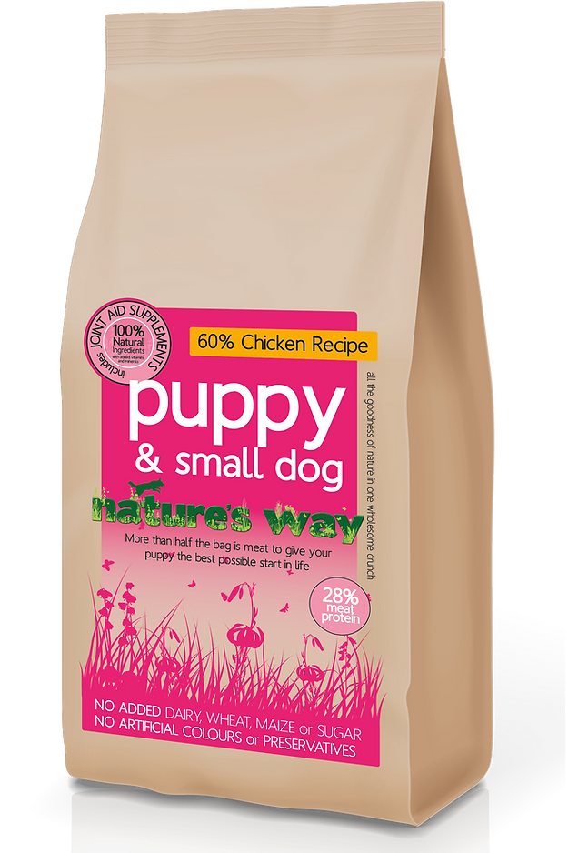 Natures Way Puppy & Small Dog est selling dog food