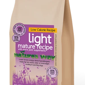 Natures Way Light Mature Recipe best selling dry dog food