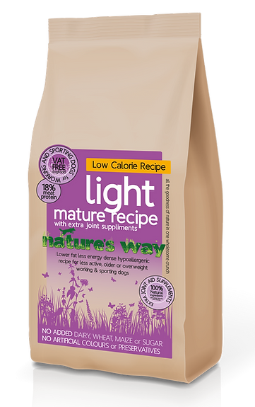 Natures Way Light Mature Recipe best selling dry dog food