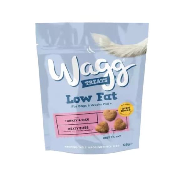 Wags Low fat turkey training treats