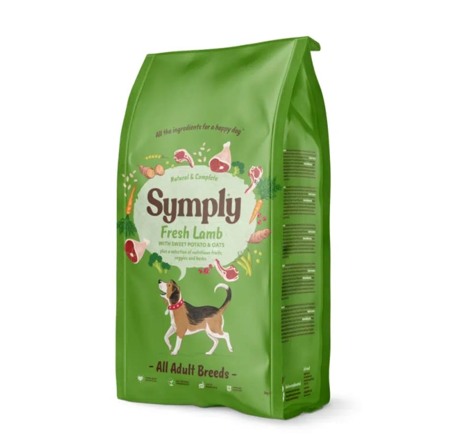 Symply Fresh lamb dog food