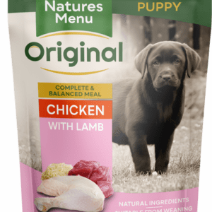Natures Menu Junior Chicken With Lamb Pouch