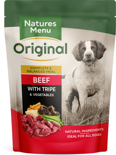 Natures Menu Beef With Tripe Pouch
