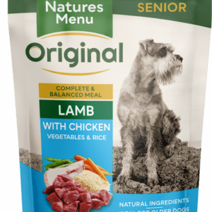 Natures Menu Senior Lamb With Chicken Pouch