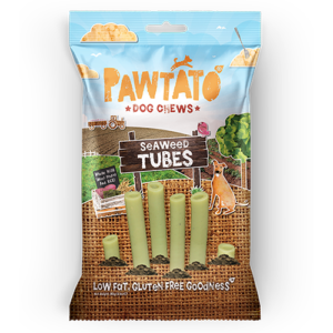 Pawtato Seaweed Tubes Dog Chews