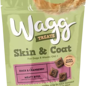 Wagg Treats Skin & Coat Bites with Duck & Cranberry