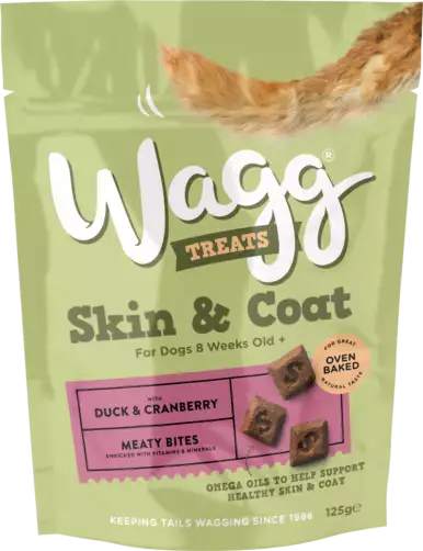 Wagg Treats Skin & Coat Bites with Duck & Cranberry