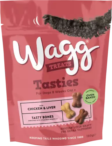 Wagg Treats Tasties with Chicken & Liver