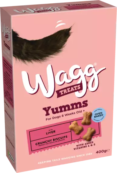 Wagg Yumms Crunchy Biscuit With Liver
