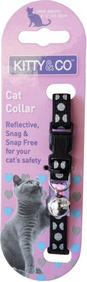 Hemm & Boo Polka Dot Cat Collar