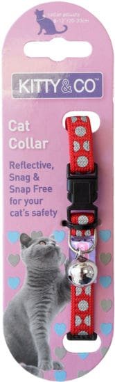 Hemm & Boo Polka Dot Cat Collar