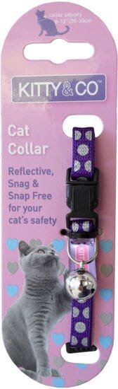 Hemm & Boo Polka Dot Cat Collar